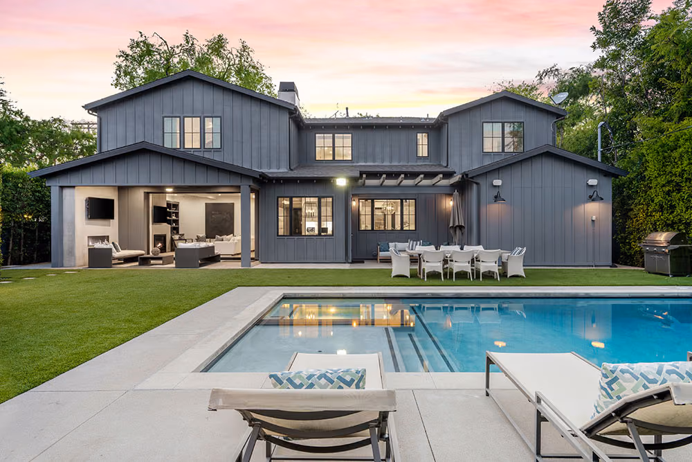Modern Farmhouse Estate - a custom home built by Camelot Construction Company