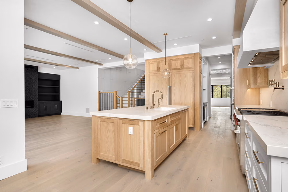 Pacific Palisades Modern Coastal - a custom home built by Camelot Construction Company