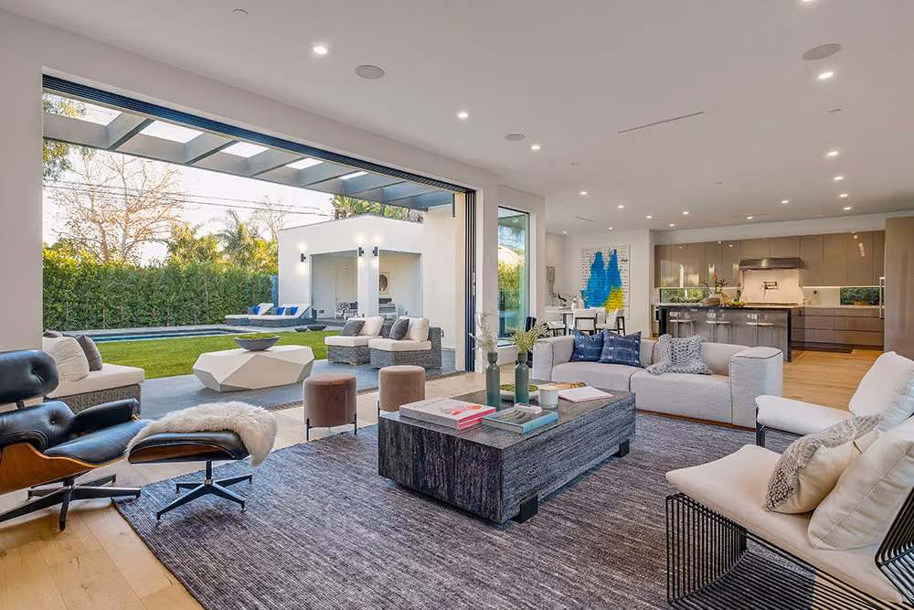 California Contemporary Residence - a custom home built by Camelot Construction Company